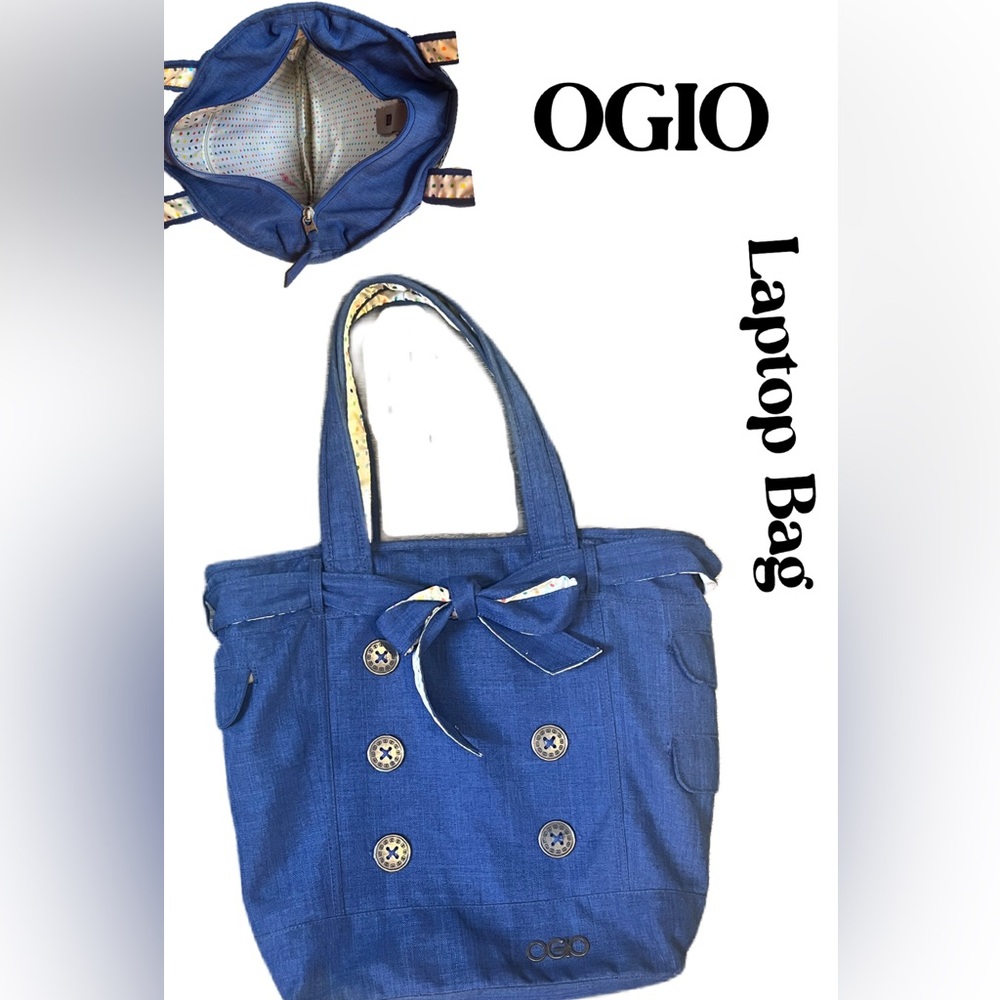 OGIO Navy Women's Laptop Tote